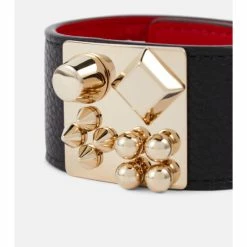 Christian Louboutin Carasky Embellished Leather Bracelet -Christian Louboutin Sales unnamed file 1000