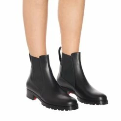 Christian Louboutin Marchacroche Leather Ankle Boots -Christian Louboutin Sales unnamed file 1003