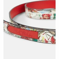 Christian Louboutin Loubileash M Printed Leather Dog Leash