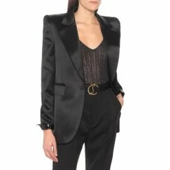 Christian Louboutin CL Logo Reversible Leather Belt