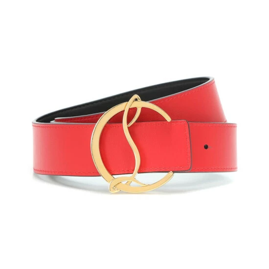 Christian Louboutin CL Logo Reversible Leather Belt 3 Christian Louboutin CL Logo Reversible Leather Belt - Image 3
