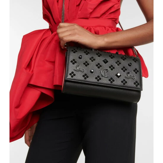 Christian Louboutin Paloma Leather Wallet On Chain 1 Christian Louboutin Paloma Leather Wallet On Chain