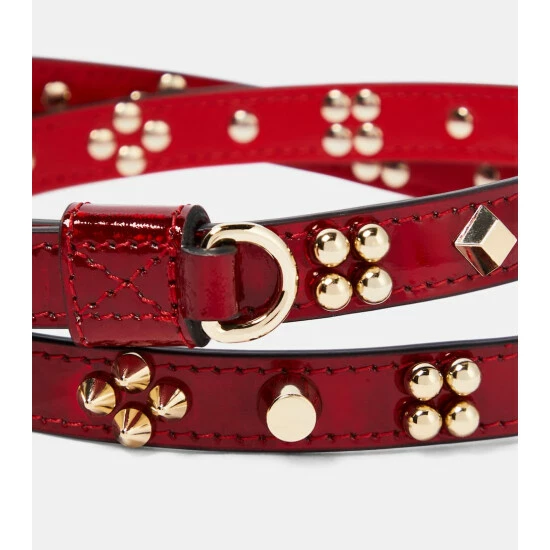 Christian Louboutin Loubileash M Embellished Leather Dog Leash 2 Christian Louboutin Loubileash M Embellished Leather Dog Leash - Image 2