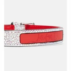 Christian Louboutin Loubicollar S Embellished Dog Collar