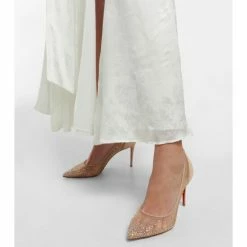 Christian Louboutin Follies Strass Embellished Mesh Pumps -Christian Louboutin Sales unnamed file 1039