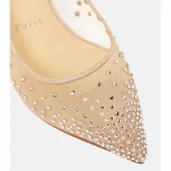 Christian Louboutin Follies Strass Embellished Mesh Pumps -Christian Louboutin Sales unnamed file 1041