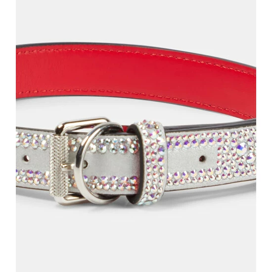 Christian Louboutin Loubicollar M Leather Dog Collar 2 Christian Louboutin Loubicollar M Leather Dog Collar - Image 2