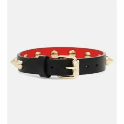 Christian Louboutin Loubilink Leather Bracelet
