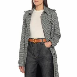 Christian Louboutin CL Logo Reversible Leather Belt