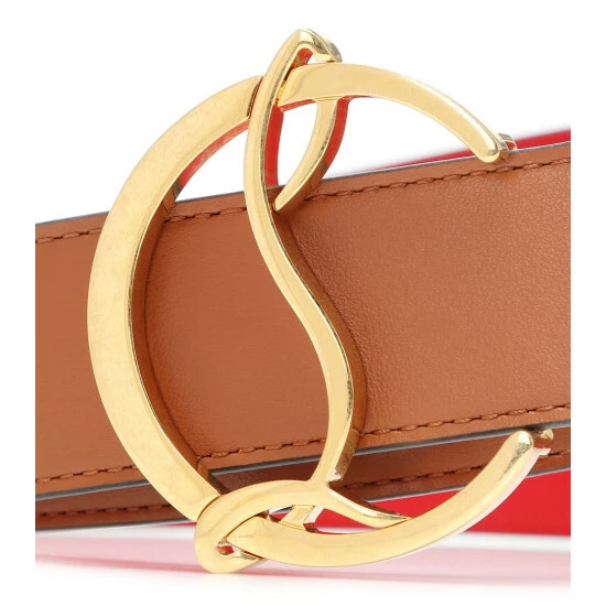 Christian Louboutin CL Logo Reversible Leather Belt 2 Christian Louboutin CL Logo Reversible Leather Belt - Image 2