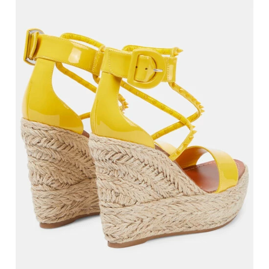 Christian Louboutin Chocazeppa Spikes 120 Espadrille Wedges 2 Christian Louboutin Chocazeppa Spikes 120 Espadrille Wedges - Image 2