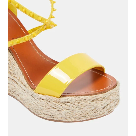 Christian Louboutin Chocazeppa Spikes 120 Espadrille Wedges 5 Christian Louboutin Chocazeppa Spikes 120 Espadrille Wedges - Image 5