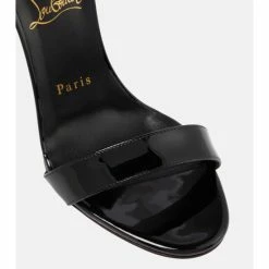 Christian Louboutin Lipqueen 100 Patent Leather Sandals 10 Christian Louboutin Lipqueen 100 Patent Leather Sandals -Christian Louboutin Sales unnamed file 112