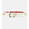 Christian Louboutin Loubilink Embellished Leather Bracelet