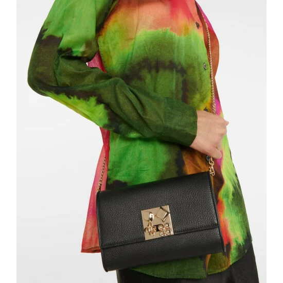 Christian Louboutin Carasky Leather Clutch 1 Christian Louboutin Carasky Leather Clutch