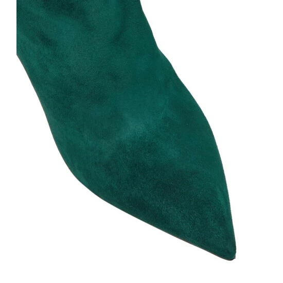 Christian Louboutin Astrilarge Botta 100 Suede Knee-high Boots 5 Christian Louboutin Astrilarge Botta 100 Suede Knee-high Boots - Image 5