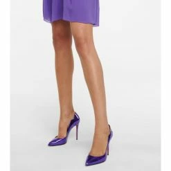 Christian Louboutin Hot Chick 100 Metallic Leather Pumps 7 Christian Louboutin Hot Chick 100 Metallic Leather Pumps -Christian Louboutin Sales unnamed file 1152