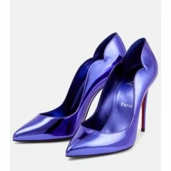Christian Louboutin Hot Chick 100 Metallic Leather Pumps 8 Christian Louboutin Hot Chick 100 Metallic Leather Pumps -Christian Louboutin Sales unnamed file 1153