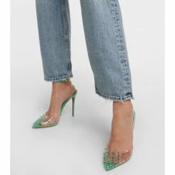 Christian Louboutin Spikoo 100 PVC And Leather Pumps 7 Christian Louboutin Spikoo 100 PVC And Leather Pumps -Christian Louboutin Sales unnamed file 1175