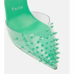 Christian Louboutin Spikoo 100 PVC And Leather Pumps 9 Christian Louboutin Spikoo 100 PVC And Leather Pumps -Christian Louboutin Sales unnamed file 1177