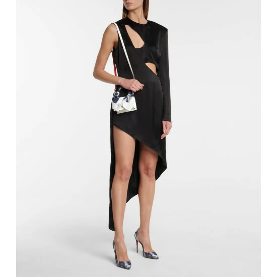 Christian Louboutin Iriza 100 Printed Denim Pumps 1 Christian Louboutin Iriza 100 Printed Denim Pumps