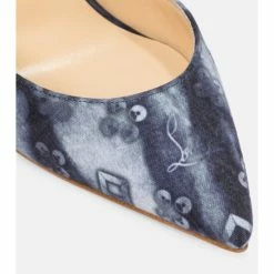 Christian Louboutin Iriza 100 Printed Denim Pumps 9 Christian Louboutin Iriza 100 Printed Denim Pumps -Christian Louboutin Sales unnamed file 1187