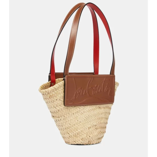 Christian Louboutin Loubishore Small Raffia Tote 3 Christian Louboutin Loubishore Small Raffia Tote - Image 3