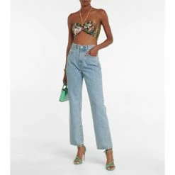 Christian Louboutin Mafaldina Spikes 100 Leather Sandals