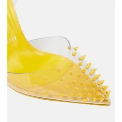 Christian Louboutin Spikoo 100 PVC And Leather Pumps -Christian Louboutin Sales unnamed file 1221