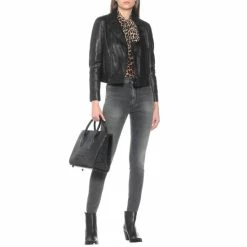 Christian Louboutin Santiazip 65 Leather Ankle Boots