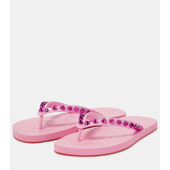 Christian Louboutin Loubi Flip Thong Sandals 4 Christian Louboutin Loubi Flip Thong Sandals - Image 4
