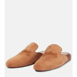 Christian Louboutin Navy Coolito Donna Suede Slippers 8 Christian Louboutin Navy Coolito Donna Suede Slippers -Christian Louboutin Sales unnamed file 1263