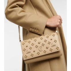Christian Louboutin Paloma Embellished Leather Clutch