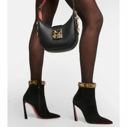 Christian Louboutin Asteroispikes Embellished Suede Ankle Boots -Christian Louboutin Sales unnamed file 132