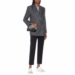 Christian Louboutin Vieira Spikes Krystal Sneakers