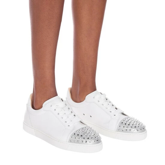 Christian Louboutin Vieira Spikes Krystal Sneakers 4 Christian Louboutin Vieira Spikes Krystal Sneakers - Image 4