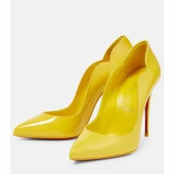 Christian Louboutin Hot Chick 100 Patent Leather Pumps -Christian Louboutin Sales unnamed file 1351