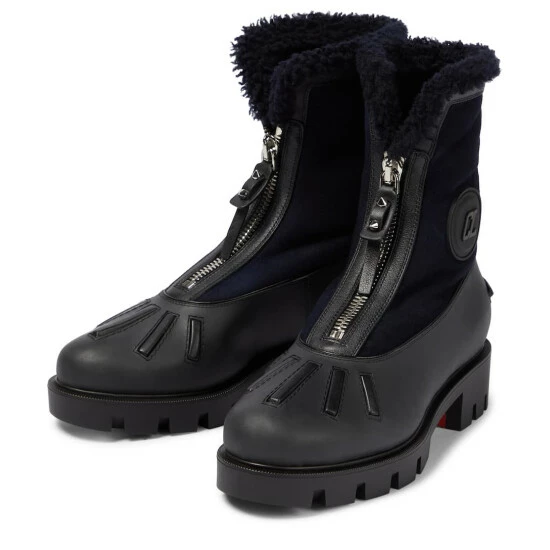 Christian Louboutin Glory Suede Ankle Boots 4 Christian Louboutin Glory Suede Ankle Boots - Image 4