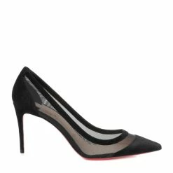 Christian Louboutin Galavati 85 Suede And Mesh Pumps -Christian Louboutin Sales unnamed file 1400