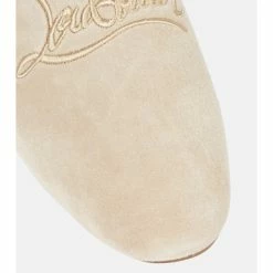 Christian Louboutin Navy Coolito Donna Suede Slippers -Christian Louboutin Sales unnamed file 1422