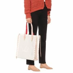 Christian Louboutin Cabalace Small Leather-trimmed Tote