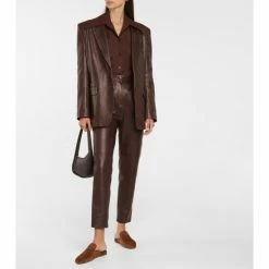 Christian Louboutin Navy Coolito Donna Suede Slippers