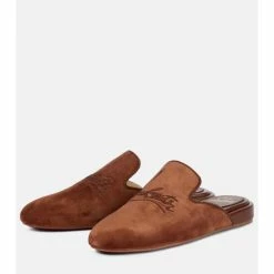 Christian Louboutin Navy Coolito Donna Suede Slippers 8 Christian Louboutin Navy Coolito Donna Suede Slippers -Christian Louboutin Sales unnamed file 1435