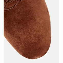 Christian Louboutin Navy Coolito Donna Suede Slippers 9 Christian Louboutin Navy Coolito Donna Suede Slippers -Christian Louboutin Sales unnamed file 1436