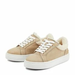 Christian Louboutin Vierissima Shearling-trimmed Suede Sneakers 8 Christian Louboutin Vierissima Shearling-trimmed Suede Sneakers -Christian Louboutin Sales unnamed file 1445