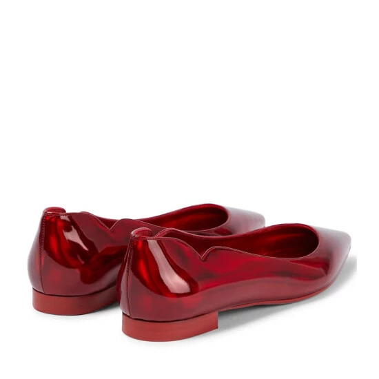 Christian Louboutin Hot Chickita Patent Leather Ballet Flats 2 Christian Louboutin Hot Chickita Patent Leather Ballet Flats - Image 2