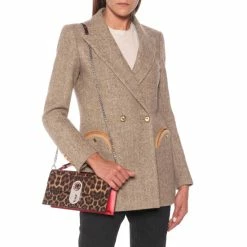 Christian Louboutin Elisa Baguette Leather Shoulder Bag