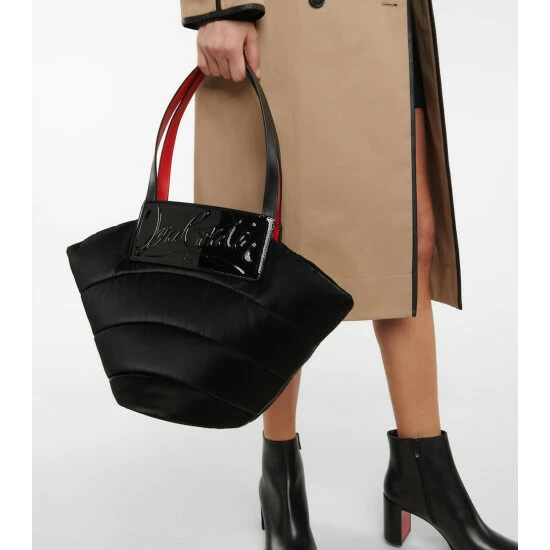 Christian Louboutin Loubishore Large Leather-trimmed Tote 1 Christian Louboutin Loubishore Large Leather-trimmed Tote