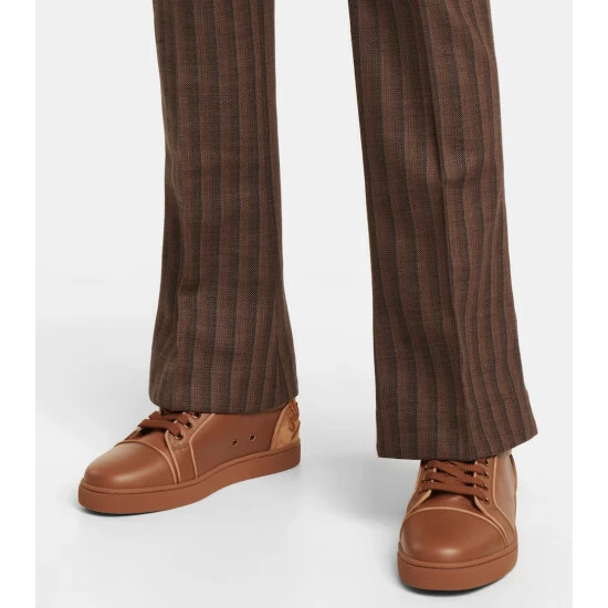 Christian Louboutin Fun Vieira Leather Sneakers 3 Christian Louboutin Fun Vieira Leather Sneakers - Image 3