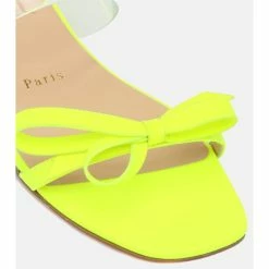 Christian Louboutin Just Nodo PVC-trimmed Leather Sandals -Christian Louboutin Sales unnamed file 1514